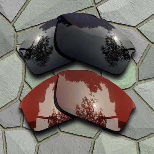 Grey Black&Bronze Brown Sunglasses Polarized Replacement Lenses for Oakley Bottle Rocket