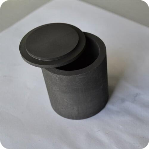 High purity, high temperature resistant gold and silver smelting graphite crucible 100*80*120mm/120*100*140mm price: 44/58 U.S