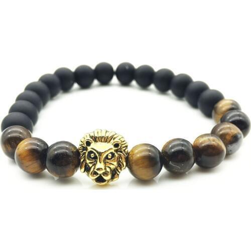 Women Men Beaded Bracelet Animal Lion Shape Design And Beautiful Beads Trinket And Gift Choose Provide Dropshipping