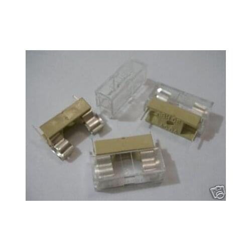 1000 Panel Mount PCB Fuse Holder Case Cover 5x20mm FC1