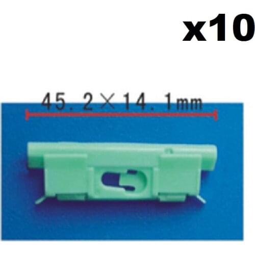 10x For Honda Accord Civic Windshield Moulding Clips / Nylon Retainer Clip