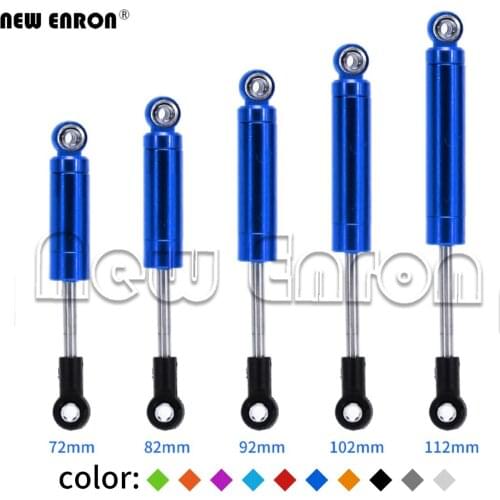 2Pc Alloy 102MM 112MM Built-in RC Damper Shock Absorber for 1/10 RC Trucks Crawlers TRX4 Redcat Tamiya Kyosho Axial SCX10 HPI