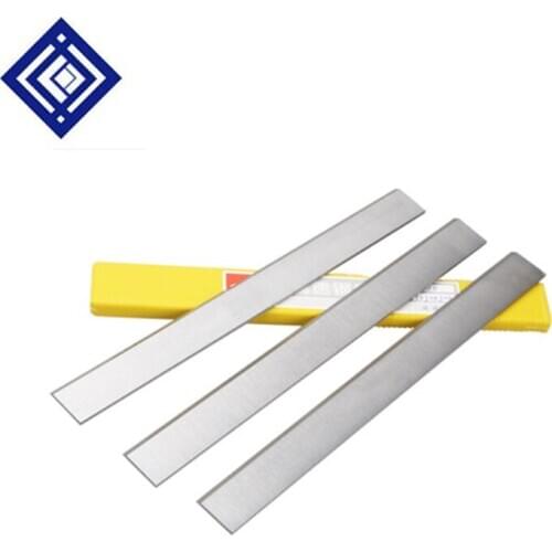 4pcs/lot Thickness 6.0mm HSS lathe tool bit wood planer cutter of woodwork machine parts length 200/300mm