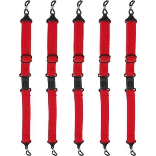 5pcs Sports Eyeglass Cord Eyewear Chain Glasses Holder Lanyard Choose Color