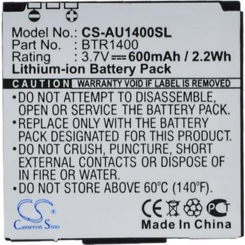 Cameron Sino 600mAh battery for AUDIOVOX CDM-1400 PCS-1400 Slice PPC-1400 Slice BTR1400 for UTSTARCOM CDM-1400 PCS-1400 Slice