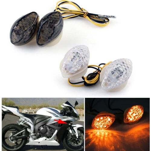 Areyourshop for Honda CBR600RR CBR1000RR CBR 600 F4 F4i CBR900 CBR919 CBR929 LED Flush mount Turn Signals Motorcycle Lighting