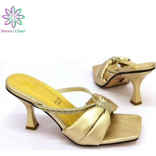 New Fashion Sexy Design Women Narrow Band Buckle Thin High Heels Golden Faux Suede Open Toe Dress Sandals Shoe 37-42