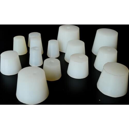 8mm Hole Food Grade Silicone Rubber Stopper Brew Wine Sealed Lid Cover