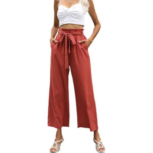 Женские льняные брюки J-Bg Pink China At AliExpress