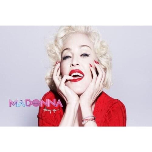 Madonna Canvas Fabric Cloth Poster Custom Art Canvas print Professional Home Wall Decoration