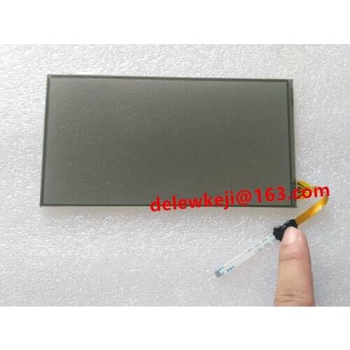Modified 8 pins 168*91 167*90mm 166*89mm glass touch screen panel Digitizer Lens for prius camry car DVD play GPS navigation