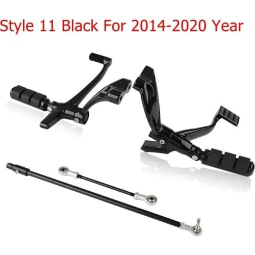 Motorcycle Forward Control Pegs Linkages For Harley Sportster XL 883 1200 1991-2003 2004-2013 2014-2020 2018