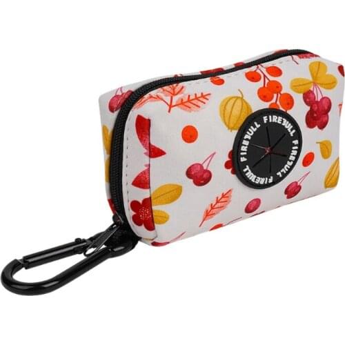 Portable Puppy Poop Handbag with Hand Free Holder Metal Carrier Durable Bag