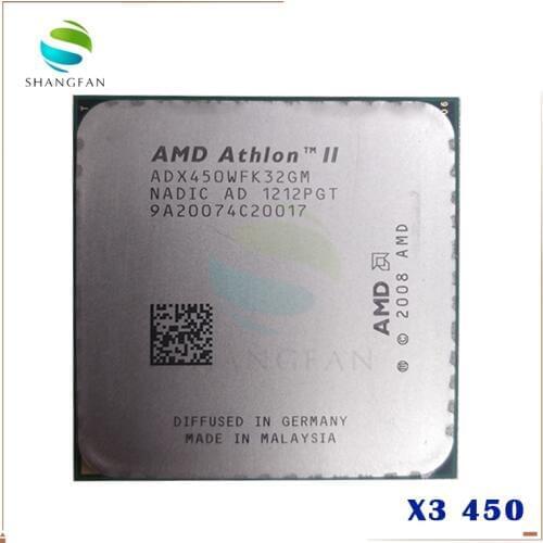 AMD Athlon II X3 450 3.2GHz Triple-Core CPU Processor ADX450WFK32GM Socket AM3 938pin