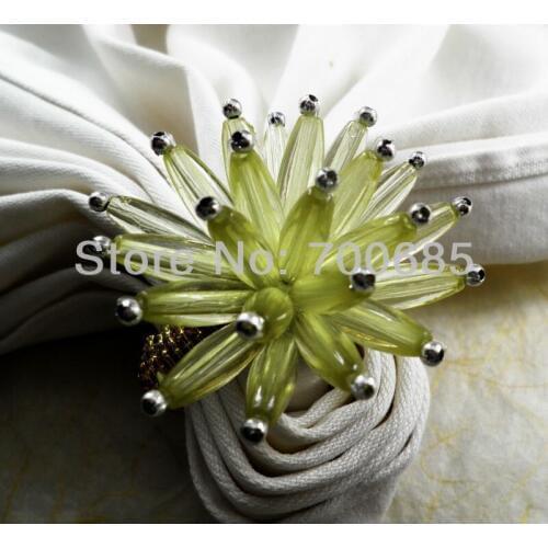 Aliexpress sold beaded wedding napkin ring