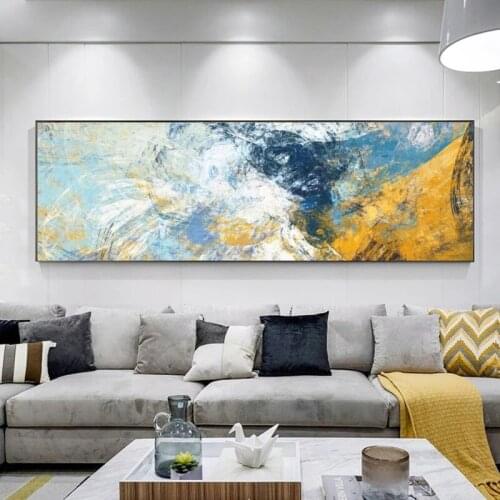 Modern Wall Canvas Art Decorative Painting Wall Abstract Art Posters and Print Wall Color Abstract Picture for Home Room Decor
