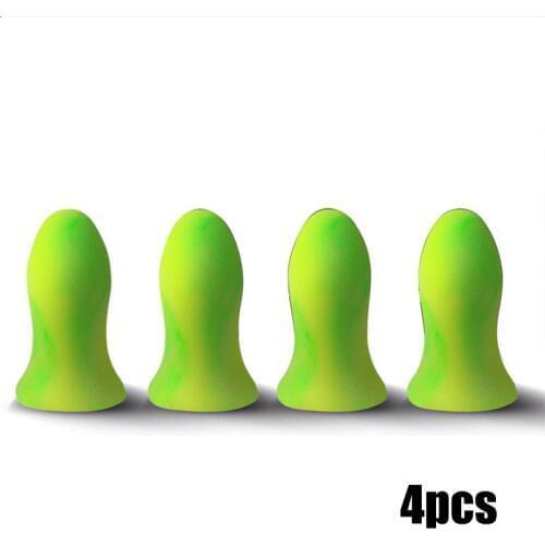 High Quality 4Pcs/Set Noise Reduction Soft Sleeping Earplug Hearing Protection for Traveling Studying TK-ing