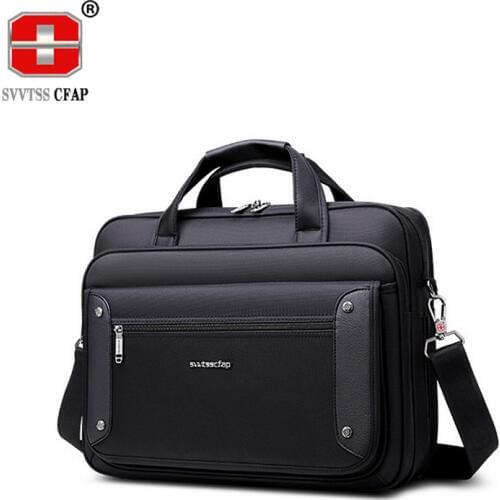 High Quality business handbags men brand commercial briefcase bag Large Capacity Laptop Notebook bag male Shoulder Bags big