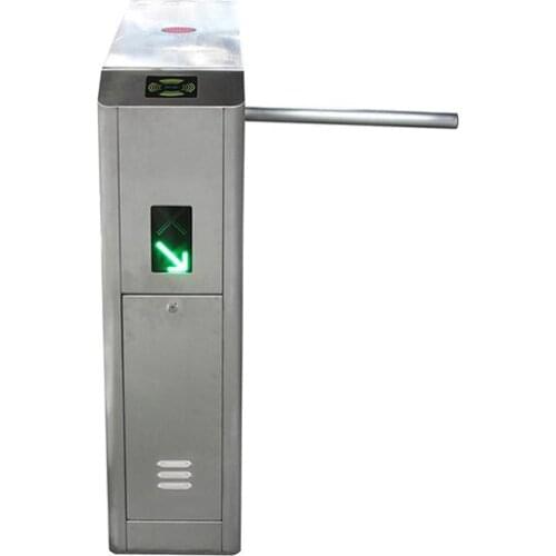 Turnstile Price QR Scanner Vertical Tripod Tourniquet Door With Wiegand RFID Access Control
