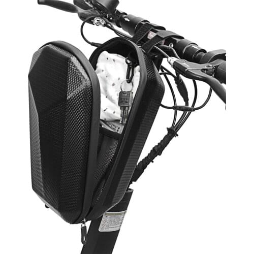4 L Hard Shell Waterproof Electric Scooter Head Handle Hanging Storage Bag/ EVA Cycling Bike Multi-functional Carrying Pack Case