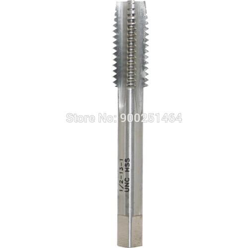 1/2"-13 UNC High Speed Steel Thread Tap Right Hand