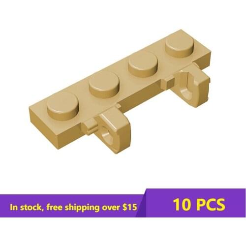 10PCS MOC Bricks 44568 1x4 Hinge Plate High-tech Building Blocks Brick Parts Kids Brain Game Educational DIY Toys Gifts