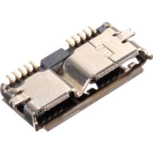 10Pcs HI-Speed Micro USB 3.0 Female 10Pin SMD Socket PCB Soldering Connector NEW