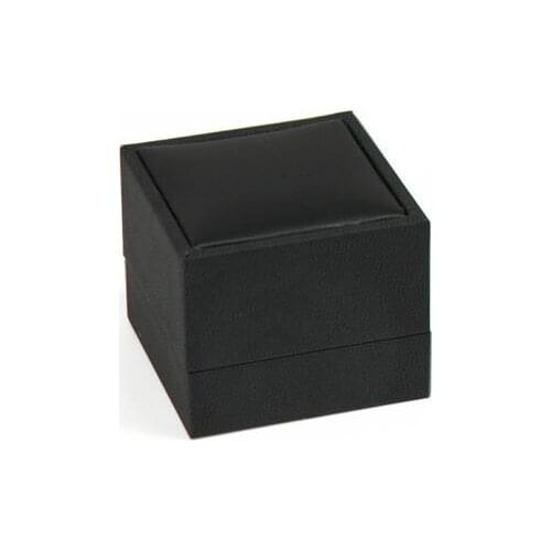 100pcs/lot Square PU Leather Velvet Earrings Ring Box Jewelry Display Case Gift Boxes Earring Studs Rings Packing Jewelry Boxes