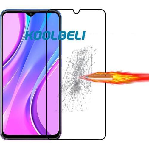 2Pcs 2.5D 9H Screen Protector For Xiaomi Redmi 9 Redmi Note 9 Pro Max Full Coverage Tempered Glass Explosion-Proof Glass Film
