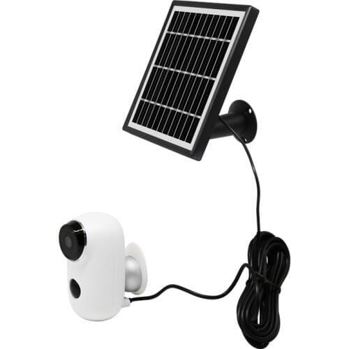 Rechargeable Battery-Powered Solar Security Camera Wireless for Outdoor Home Surveillance 1080p HD Starlight Night Vision