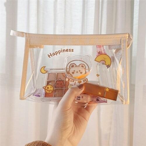 Pencil Cases Kawaii Pencilcase Quicksand Case Cute Pouch Office Supply Trousse Scolaire Transparent Estuches Estojo Escolar Etui