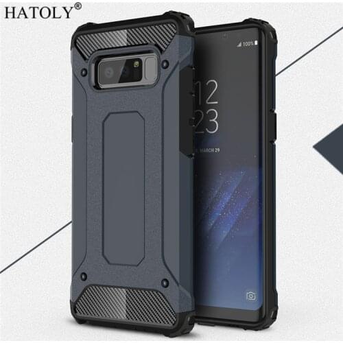 For Cover Samsung Galaxy Note 8 Case Anti-knock Rugged Armor Hard Case For Samsung Note8 Silicone Rubber Phone Bumper Cover N950