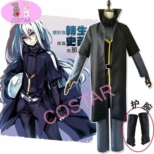 COSTAR Anime That Time I Got Reincarnated as a Slime Rimuru Tempest Cosplay Costume Full Set Halloween Party Costume