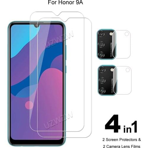 For Honor 9A Camera Lens Film Protective Glass Screen Protector Tempered Glass For Honor 9A