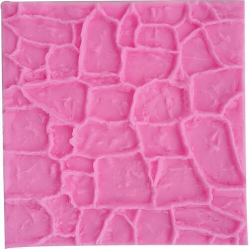 Free Shipping Stump Leather Lace Cooking Tools Wedding Decoration Silicone Mould Baking Fondant Sugar Craft Diy Cake Candy