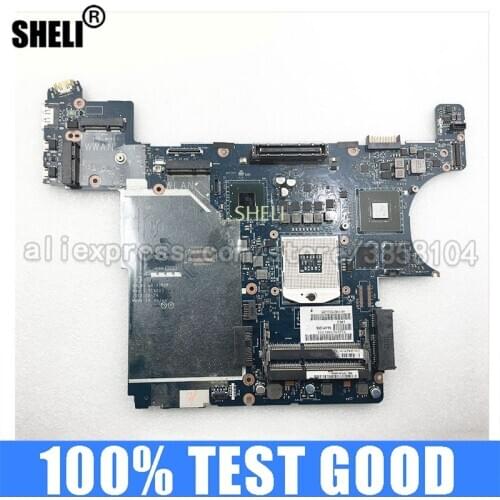 SHELI for DELL Laptop Motherboard Latitude E6430 CN-0465VM QAL81 LA-7782P NVS 5200 1GB 100% Tested PAVILION