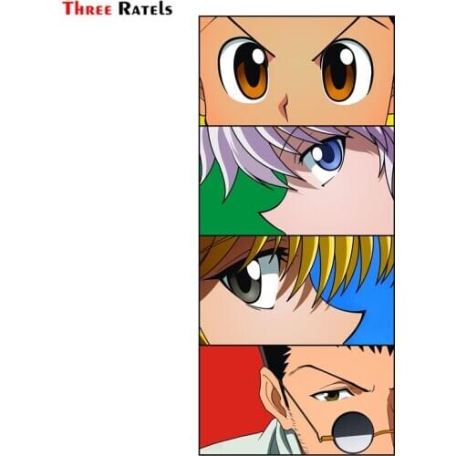 Three Ratels FC640 hunter x hunter gon and killua EYES face car body sticker apple macbook decal