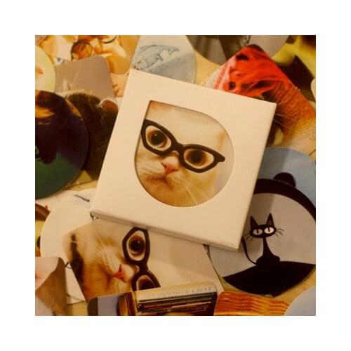 38 PCS/pack Star Sky Black Cats Diary Stickers Posted it Kawaii Planner Scrapbooking Sticky Stationery Escolar School Supplies