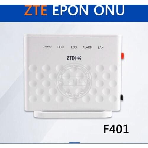 Original F401 EPON ONU ONT English Interface 1LAN +1POTS Port English Version Hot Products