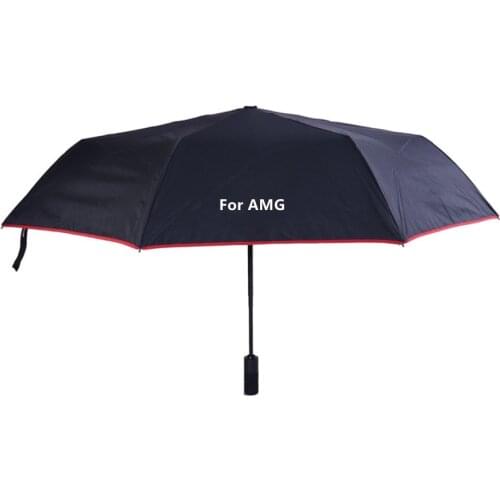 Original for Mercedes-Benz AMG special car umbrella automatic folding tri-fold umbrella