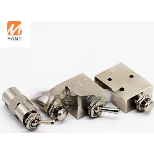 Pneumatic toggle valve TAC-3V 3P 3S 4V 4P TAC2-31V 31P 41V 41 P mechanical vent valve Manual switch cylinder accessories