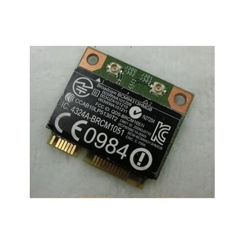 SSEA Wholesale new for HP Broadcom BCM94313HMGB BCM4313 half Mini PCI-e 802.11n 802.11b/g/n sps 600370-001 tested well