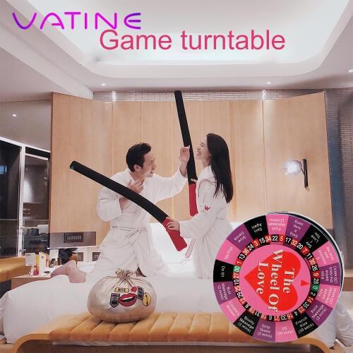 VATINE Sex Toys for Couple Funny Sex Game Foreplay Gift Fun carousel Flirting Toys Table Set for Couples