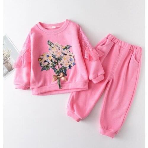 Baby Boys Girls Spring Autumn Clothes Sets Tracksuits Bebe Girls Infant Sports Suits Newborn Baby Casual Cotton Coats+Pants 2PCS