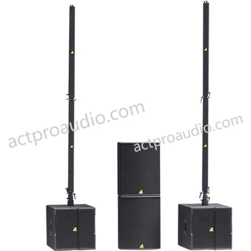 2.75” PRO Audio Passive Column Speaker with 12" 15" Neodymium Subwoofer Speaker