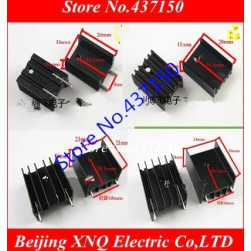 Aluminum HeatSink Heat Sink radiator for electronic Chip LED RAM COOLER cooling TO-220