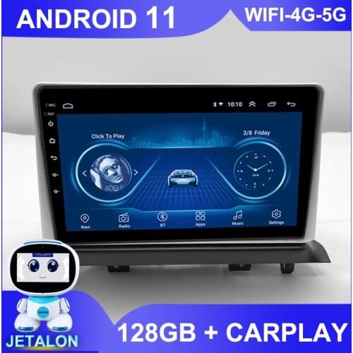 For JAC Redfine S3 2017 Car Radio Stereo GPS Navigator 6GB Ram 128GB Rom Autoradio 2Din Android 11 Bluetooth Multimedia Player