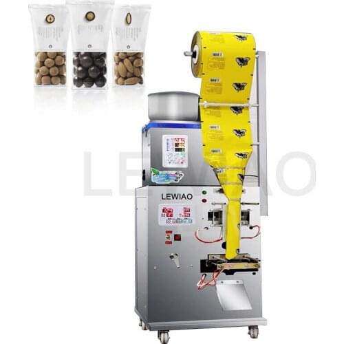 Automatic Rotating Herb Filling And Weighing Machine Tea Leaf Powder Grain Medicine Seed Salt Rice Packing And Sealing Machine