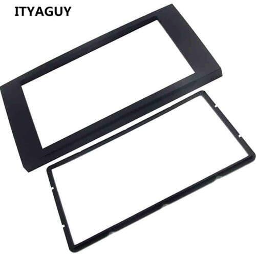 2 Din Car Radio Fascia Trim kit for 2006 Ford Focus Transit Fitting Frame Dash Mount DVD Player Car Stereo Radio