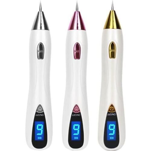 White spot mole pen freckle spot LCD screen nine-point spot mole pen micro-spot pen white beauty instrument